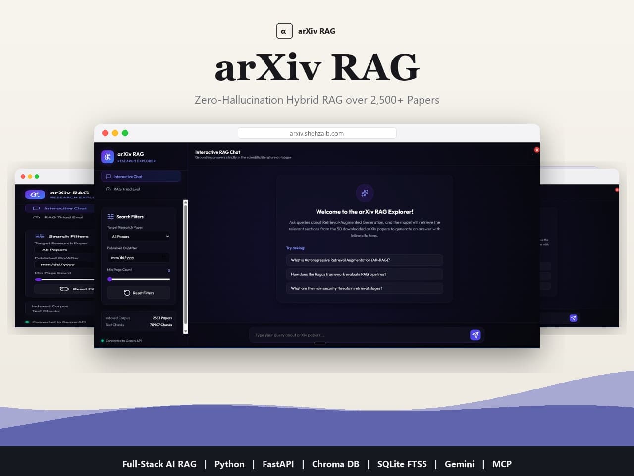 arXiv Research RAG